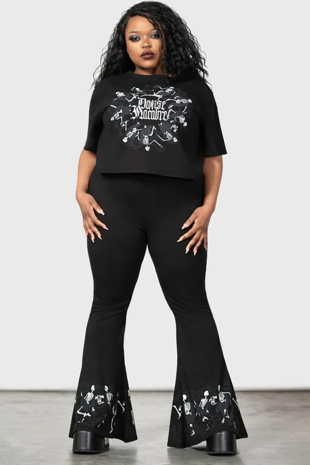 Killstar Crop Women Danse Macabre Crop Top