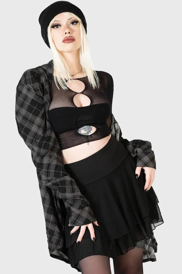 Killstar Crop Women Ending Promise Top