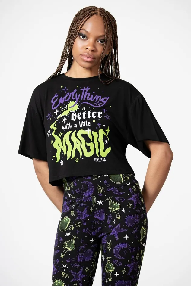Killstar Crop Women Magic Chill Crop Top