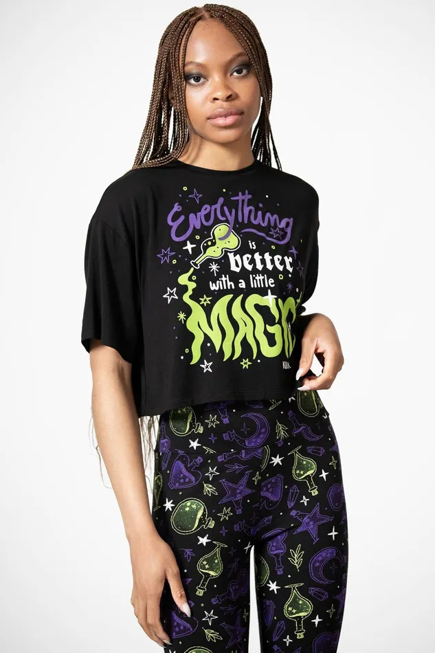 Killstar Crop Women Magic Chill Crop Top