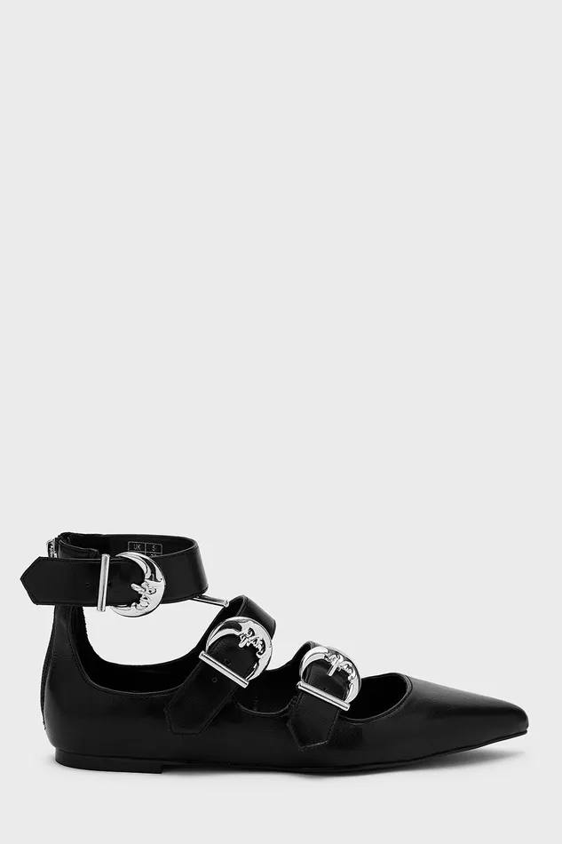 Killstar Flats and Trainers Women Oracle Flats