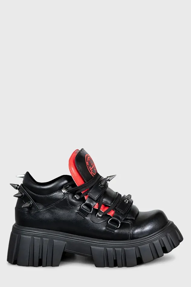Killstar Flats and Trainers Women Torment Sneaker