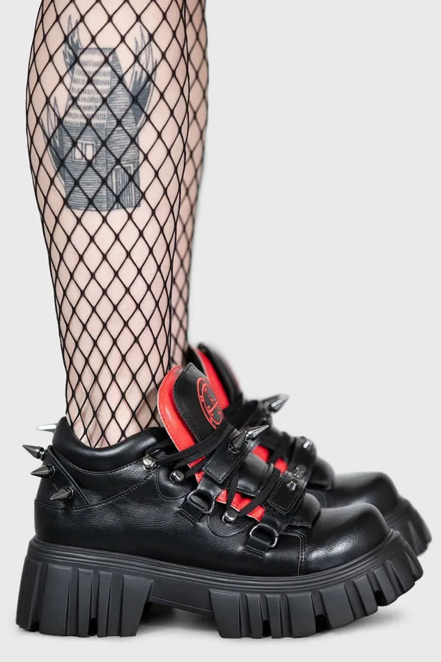 Killstar Flats and Trainers Women Torment Sneaker
