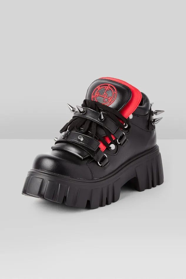 Killstar Flats and Trainers Women Torment Sneaker