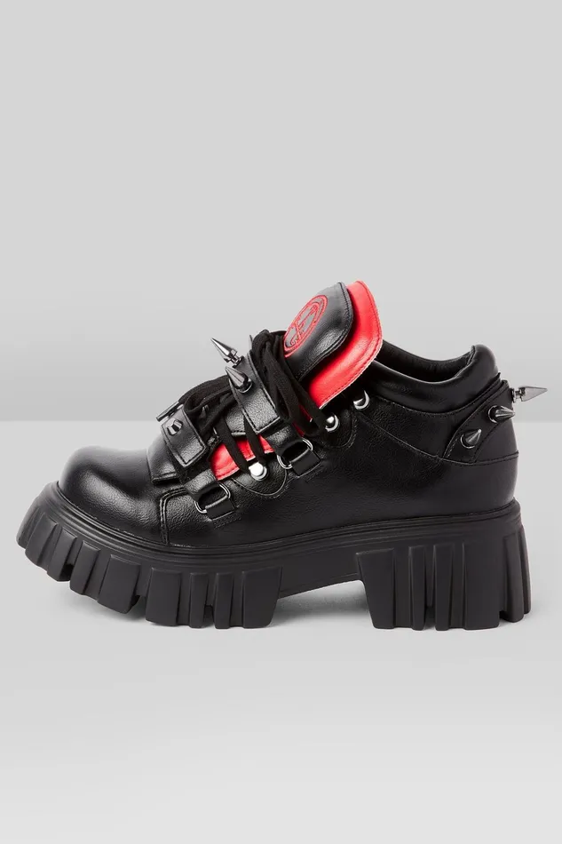 Killstar Flats and Trainers Women Torment Sneaker