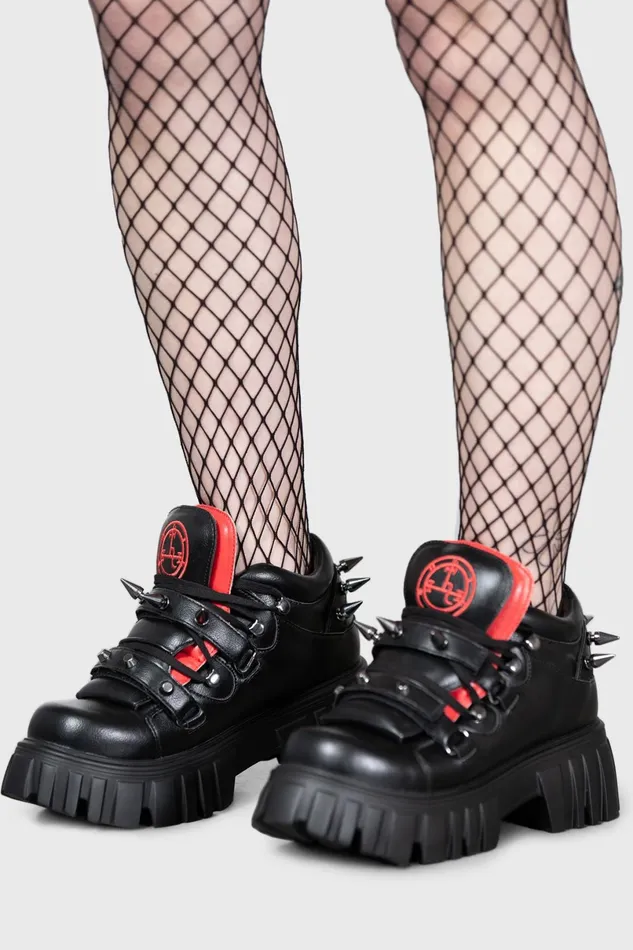 Killstar Flats and Trainers Women Torment Sneaker