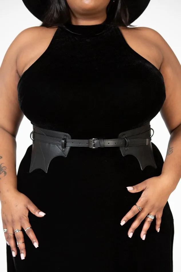 Killstar Harnesses and Belts Women At First Bite Waist Belt