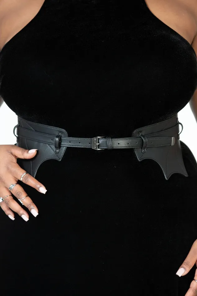 Killstar Harnesses and Belts Women At First Bite Waist Belt