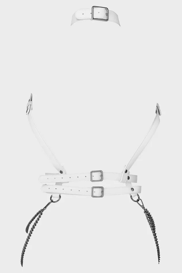 Killstar Harnesses and Belts Women Baphomet Bones Harness