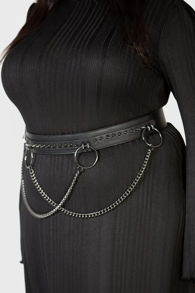 Killstar Harnesses and Belts Women Learn From Miseries Belt