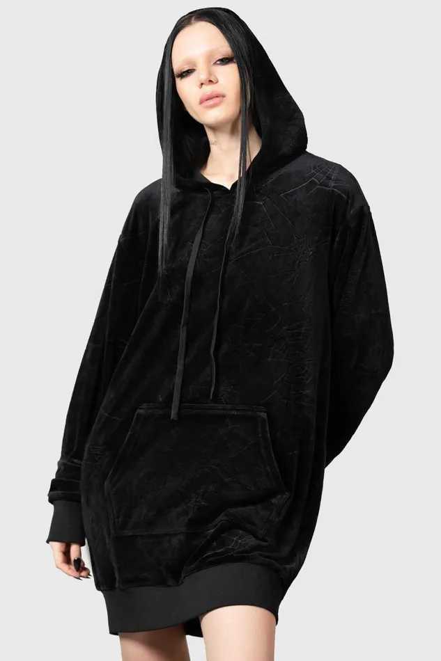Killstar Hoodies Women Webmare Longline Hoodie