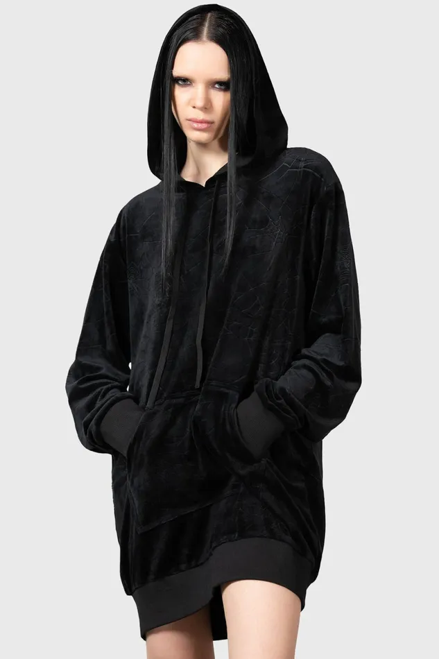 Killstar Hoodies Women Webmare Longline Hoodie