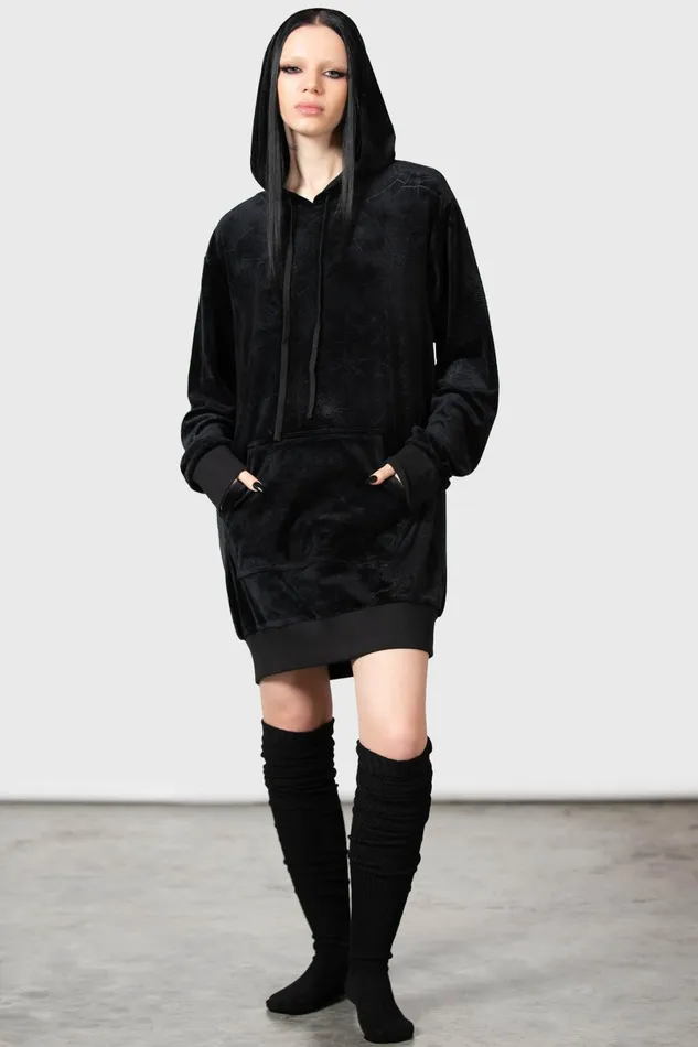Killstar Hoodies Women Webmare Longline Hoodie