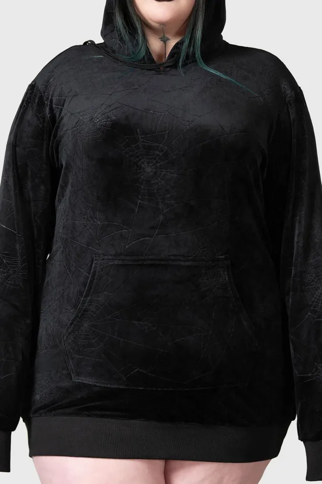 Killstar Hoodies Women Webmare Longline Hoodie