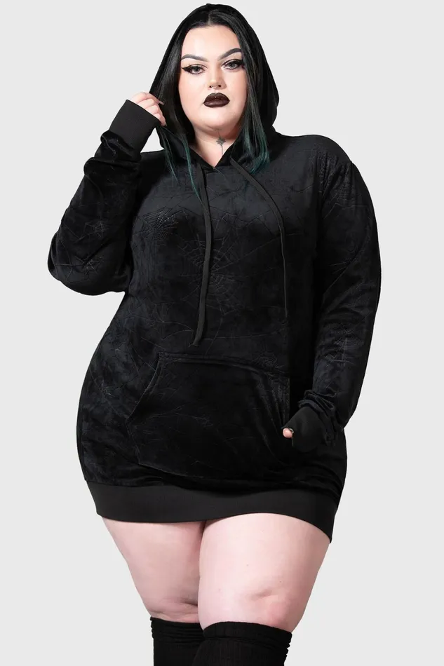 Killstar Hoodies Women Webmare Longline Hoodie