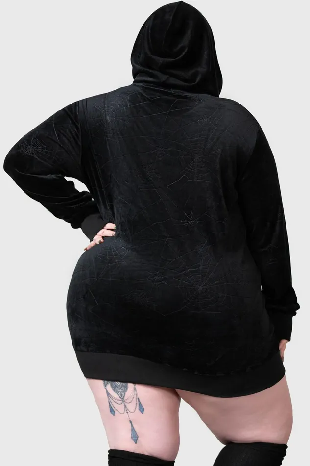 Killstar Hoodies Women Webmare Longline Hoodie