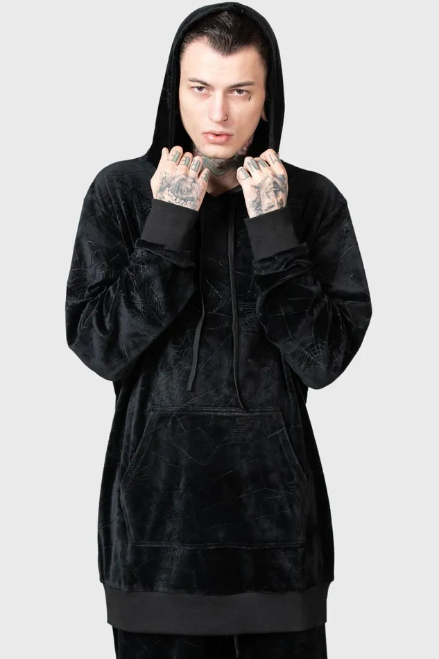 Killstar Hoodies Women Webmare Longline Hoodie