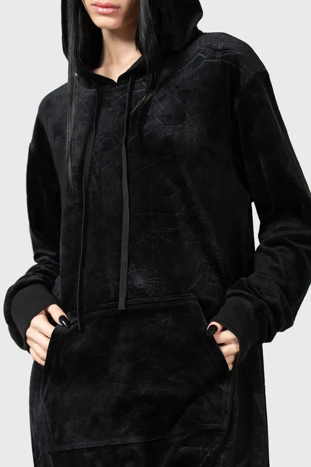 Killstar Hoodies Women Webmare Longline Hoodie