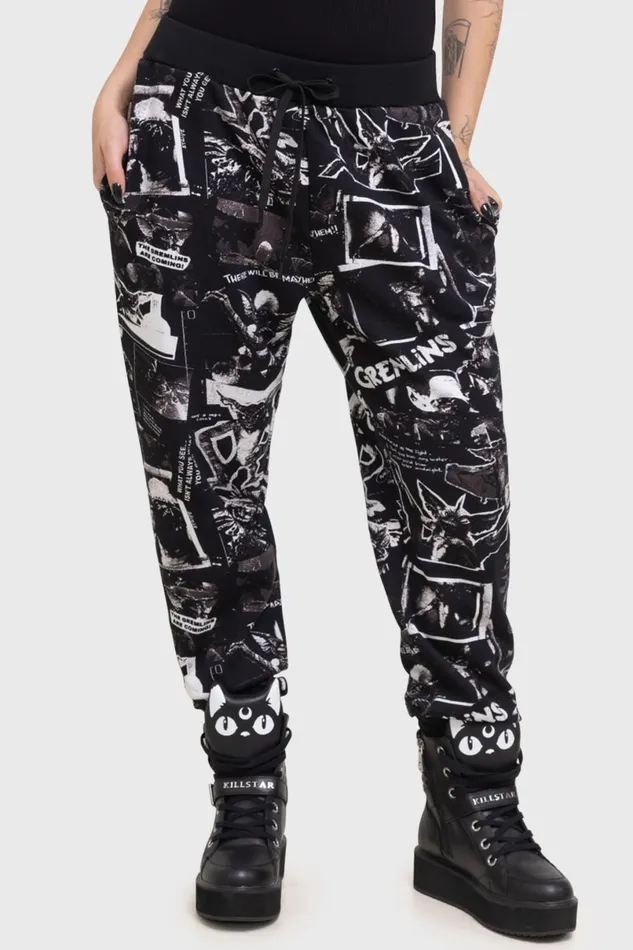Killstar Joggers Women The Gremlins Are Coming Jogger