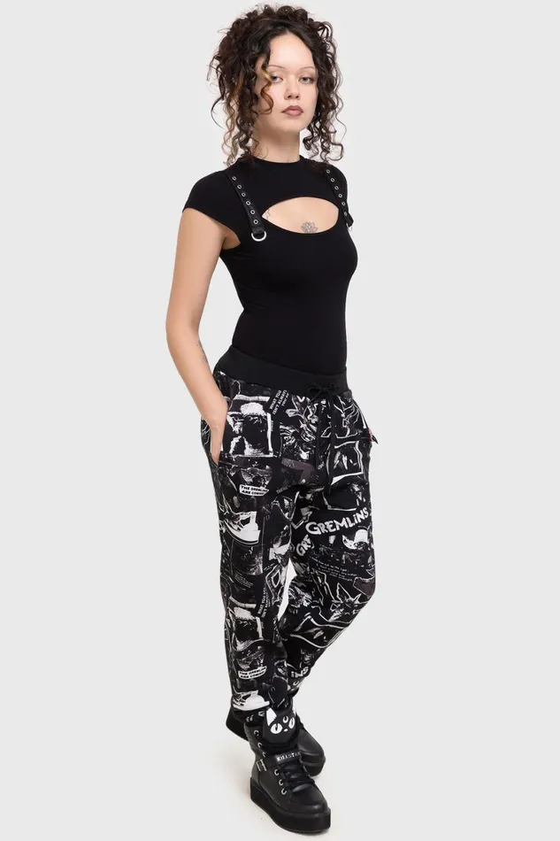 Killstar Joggers Women The Gremlins Are Coming Jogger