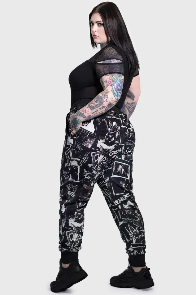 Killstar Joggers Women The Gremlins Are Coming Jogger