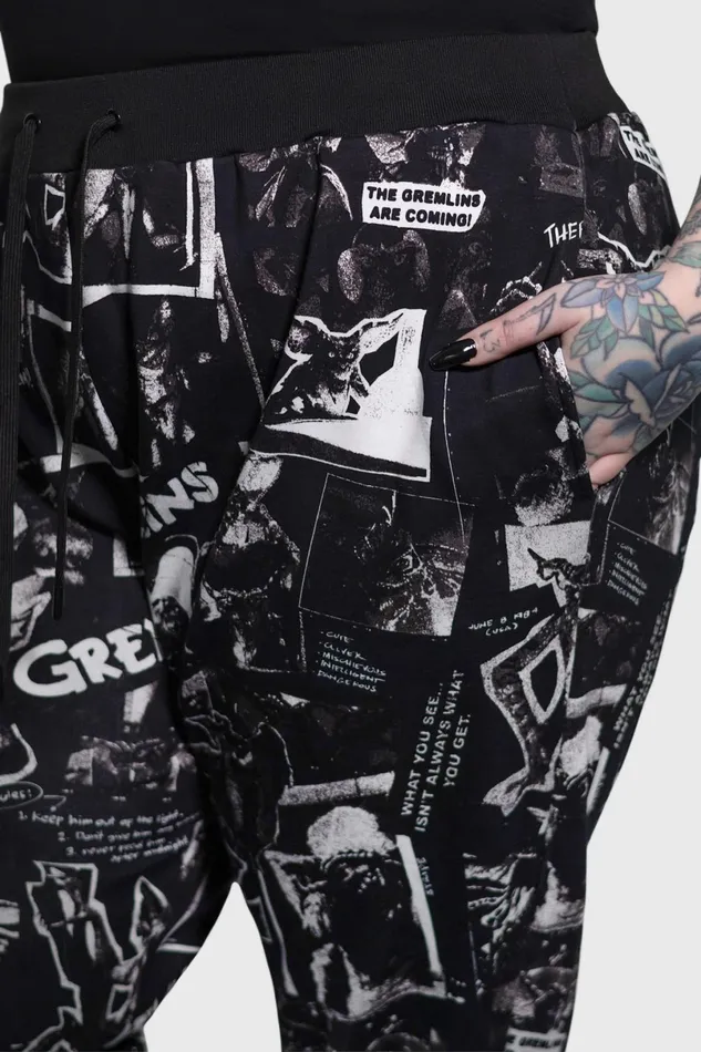Killstar Joggers Women The Gremlins Are Coming Jogger