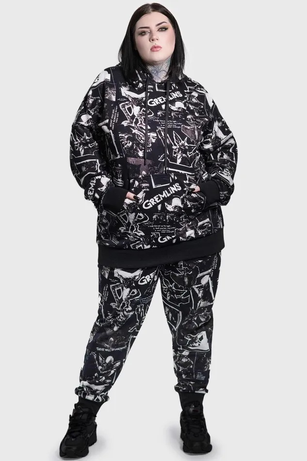 Killstar Joggers Women The Gremlins Are Coming Jogger