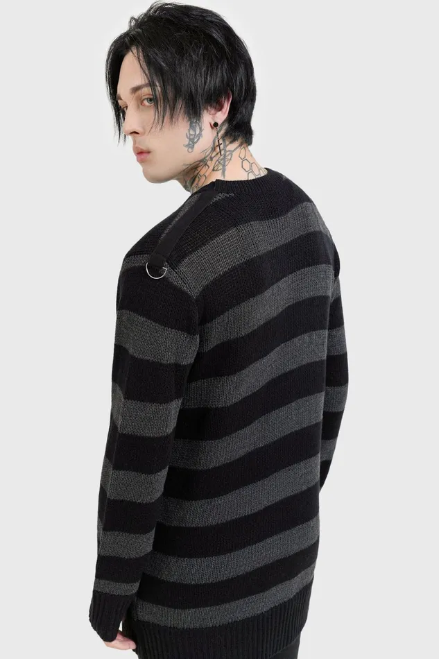 Killstar Knitwear Men Alleyfade Sweater