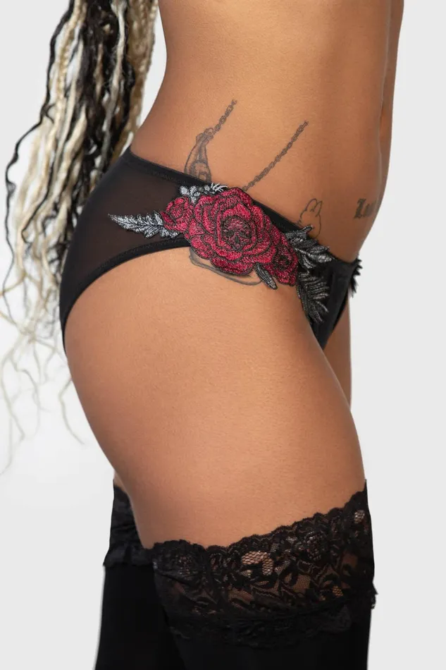 Killstar Lingerie Women Pandora039s Roses Panty