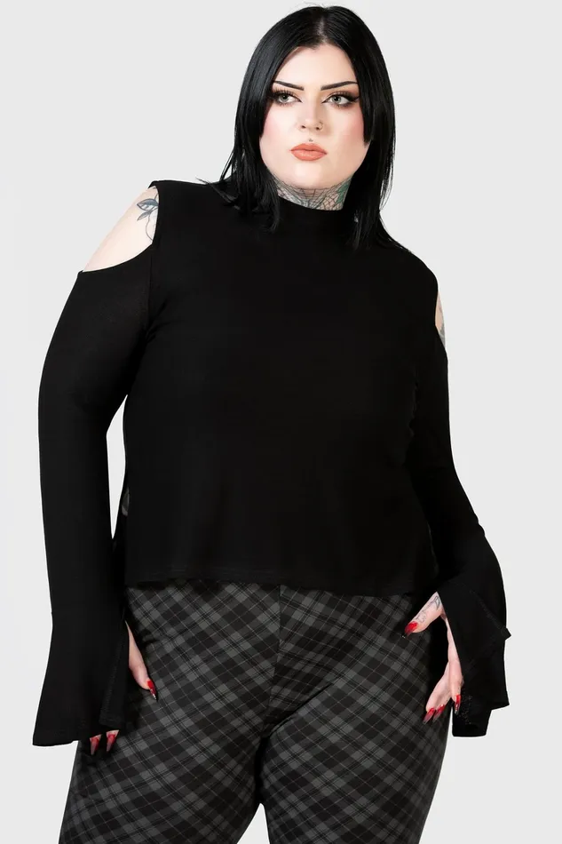 Killstar Long Sleeves Women Branwen Top