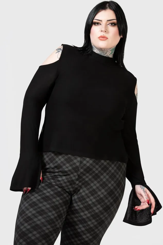 Killstar Long Sleeves Women Branwen Top