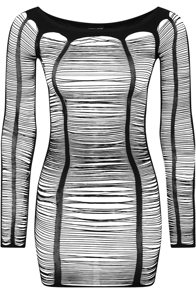 Killstar Long Sleeves Women Buried Alive Knit Top