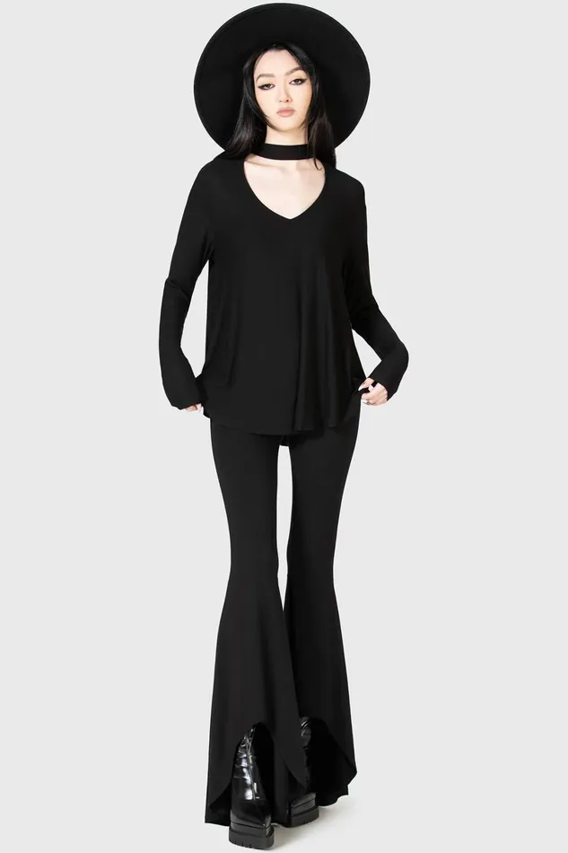 Killstar Long Sleeves Women Sawyer Top