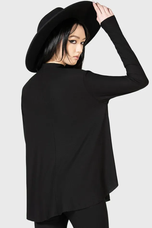 Killstar Long Sleeves Women Sawyer Top