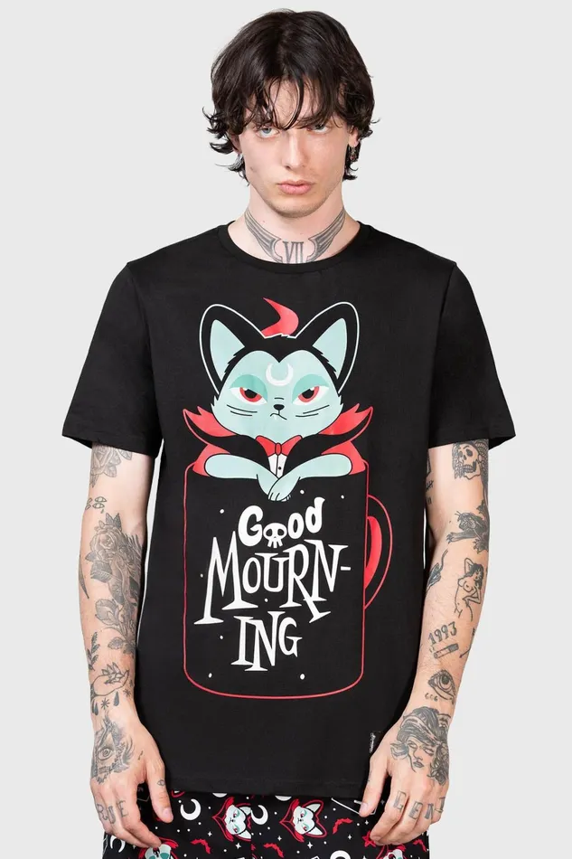 Killstar Loungewear Women Catnap TShirt