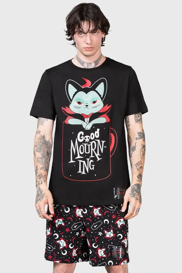 Killstar Loungewear Women Catnap TShirt