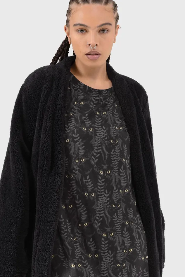 Killstar Loungewear Women Familiar Woods TShirt Dress