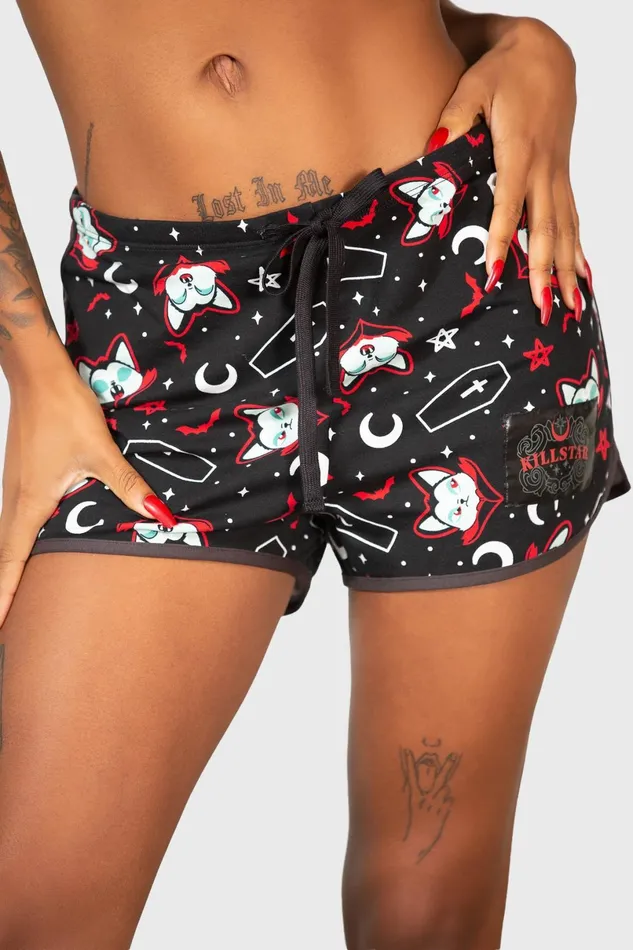 Killstar Loungewear Women Lil Vampurr Shorts