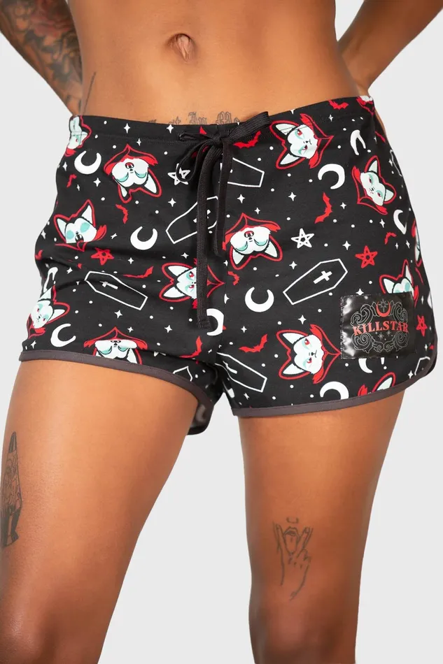 Killstar Loungewear Women Lil Vampurr Shorts