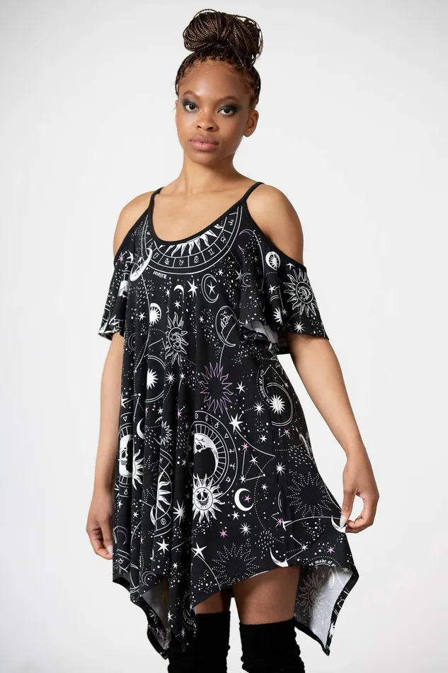 Killstar Loungewear Women Zodiac Lounge Dress