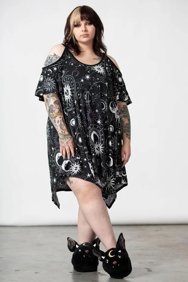 Killstar Loungewear Women Zodiac Lounge Dress
