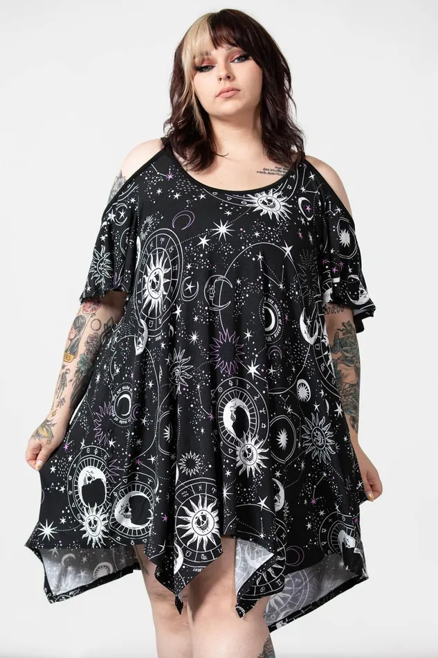 Killstar Loungewear Women Zodiac Lounge Dress