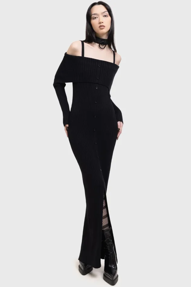Killstar Maxi Women Shadow Empress Dress