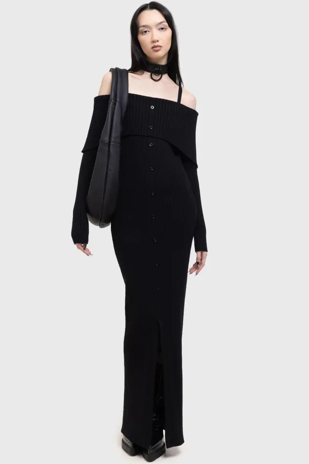 Killstar Maxi Women Shadow Empress Dress
