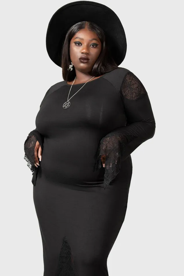 Killstar Maxi Women Spiderella Dress