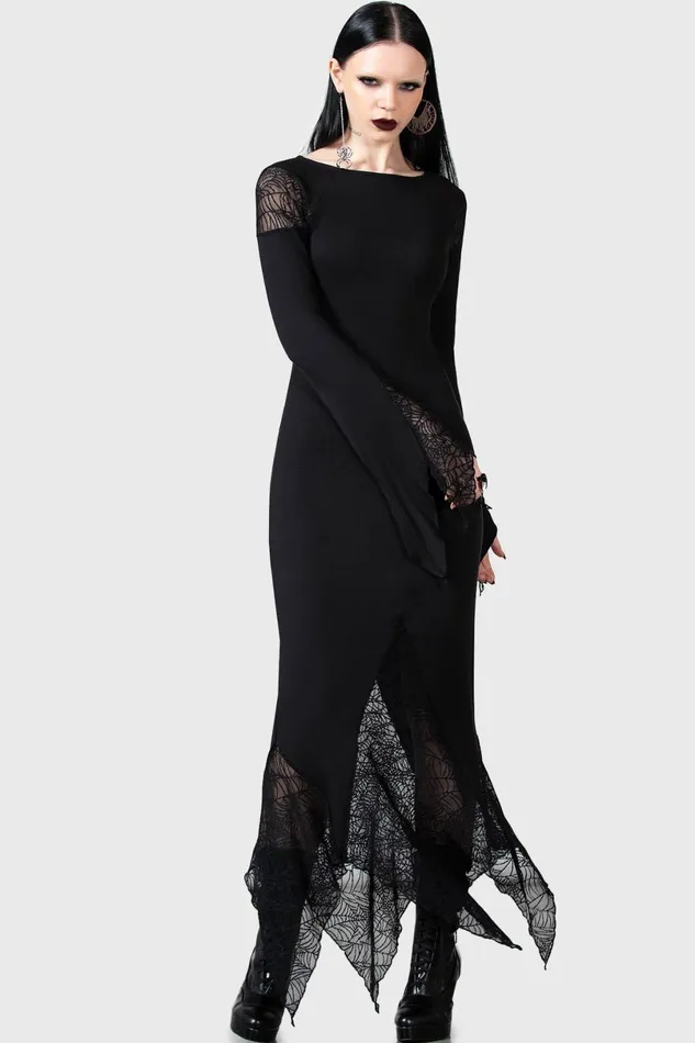 Killstar Maxi Women Spiderella Dress