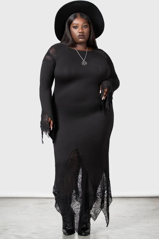 Killstar Maxi Women Spiderella Dress