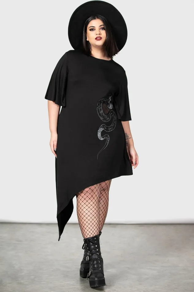 Killstar Midi Women Maple Asymmetric Dress