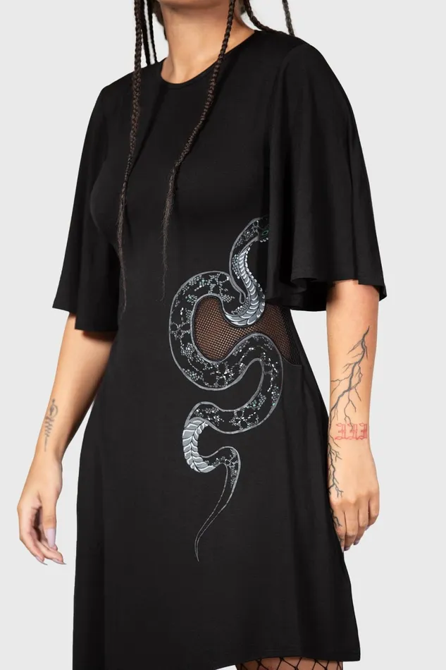 Killstar Midi Women Maple Asymmetric Dress