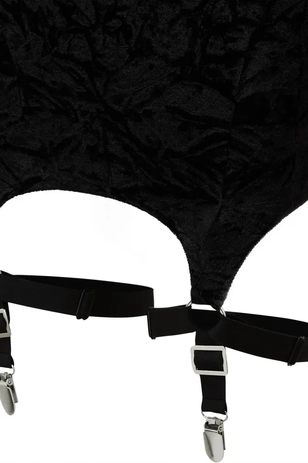 Killstar Mini Skirts Women Cassandra Velvet Mini Skirt B
